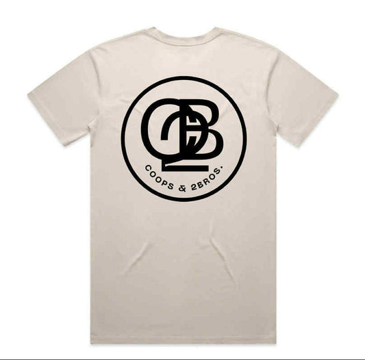 C2B OG Signature Tee – Bone - Adults - C2B THE LABEL