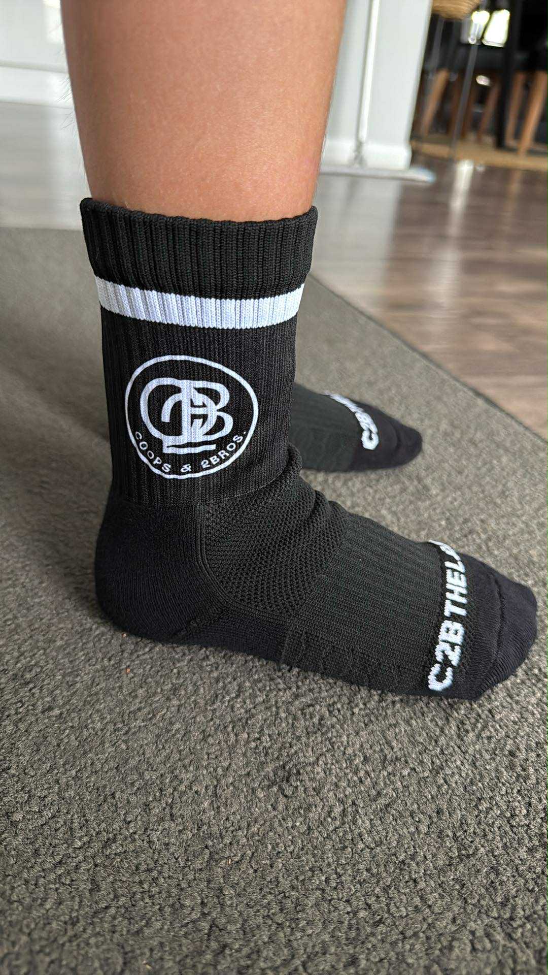 C2B Crew Socks – Coops & 2Bros Edition - C2B THE LABEL